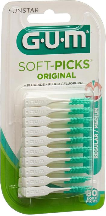 GUM SUNSTAR 632 Borsten Soft Picks Regular (40 x)