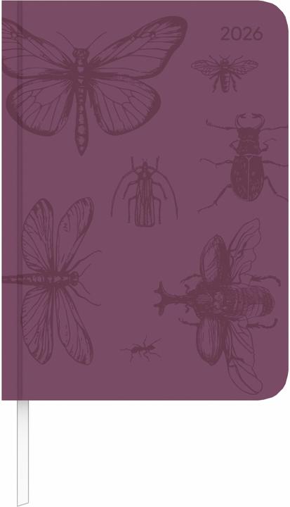 Produktbild Alpha Edition Lady Journal Deluxe Purple 2026 - Taschen-Kalender A6 (10,7x15,2 cm) - Tucson Einband - mit (Deutsch)