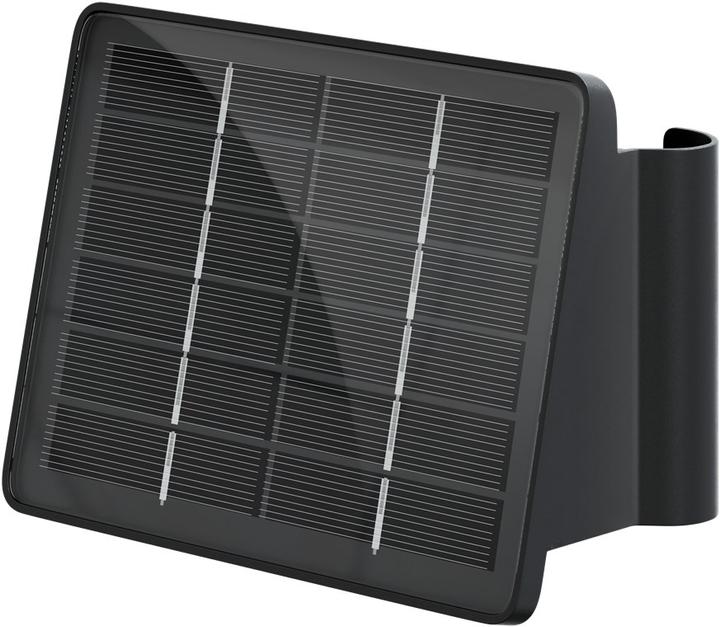 Actual product image Goobay Quadros LED solar wall light, black (50 lm, IP44)