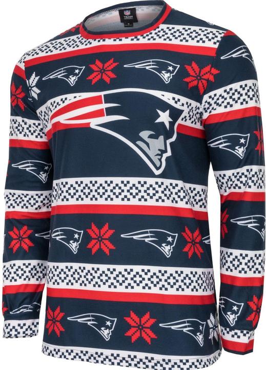 Produktbild Foco NFL Winter XMAS Pyjama Schlafanzug New England Patriots - M (M)