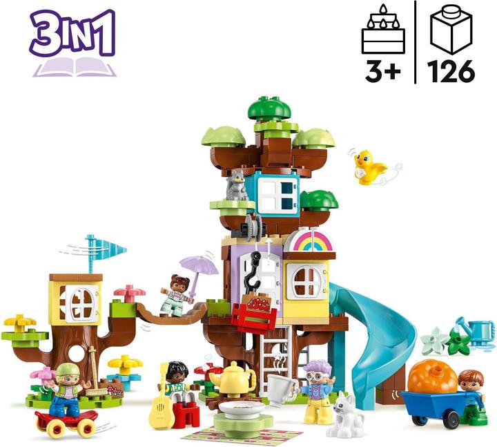 Produktbild LEGO 3-in-1-Baumhaus (10993)