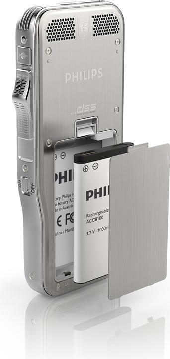 Produktbild Philips DPM8000 Pocket Memo (inkl. Software, internationaler Schiebeschalter) (4 GB)