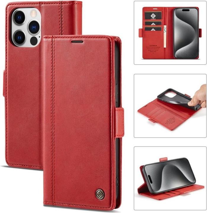 Immagine prodotto LC.Imeeke iPhone 16 Pro Max - Custodia Flip Business (Apple iPhone 16 Pro Max)