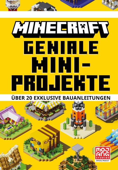 Image du produit Minecraft Geniale Mini-Projekte. Über 20 exklusive Bauanleitungen (Allemand, Mojang Ab, Josef Shanel, Matthias Wissnet, Minecraft, 2023)
