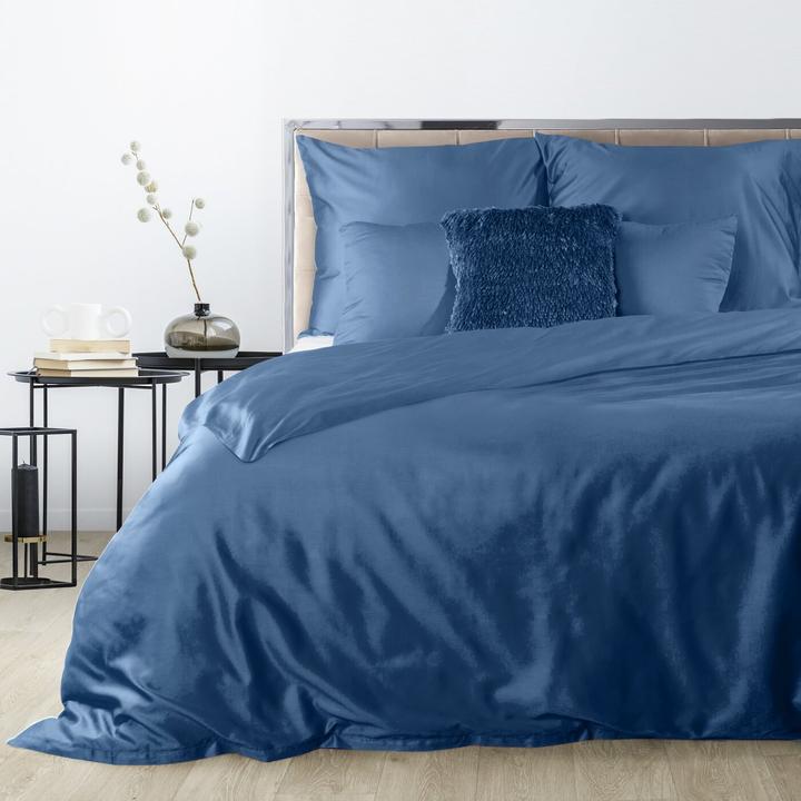 Actual product image Eurofirany DIVA LINE DINA High quality cotton satin single color bedding set, 220 X 200 cm, 2 pcs. 70 X 80 cm (Duvet cover, 220 x 200 cm)