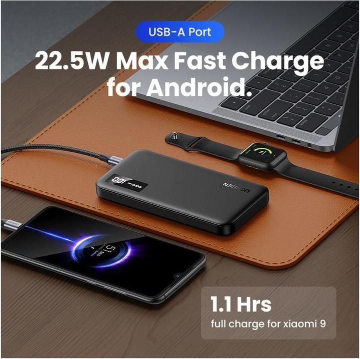 Image du produit Ugreen Two-way Fast Charging Power Bank (10000 mAh, 20 W, 72 Wh)