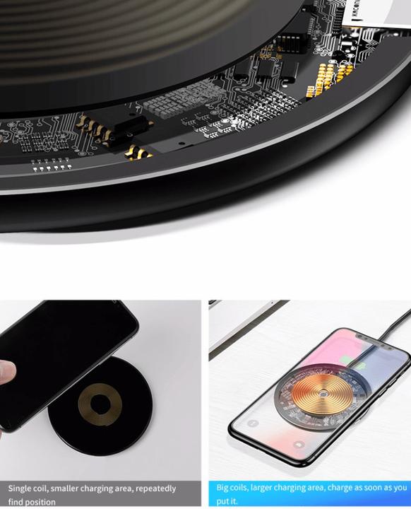 Actual product image Baseus Simple Wireless Charger (10 W)