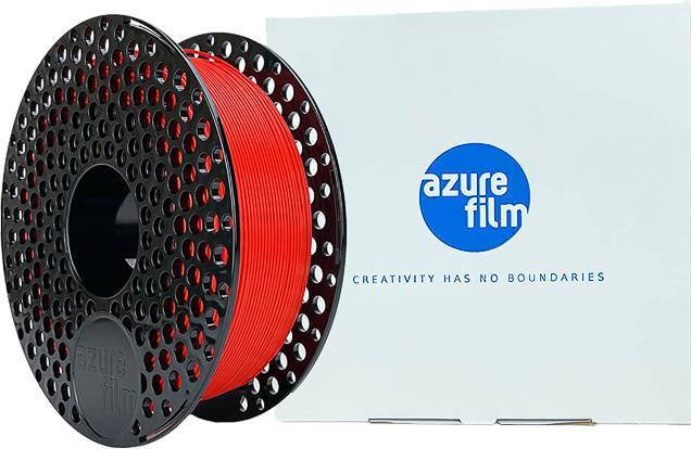 Actual product image AzureFilm PLA STRONGMANN 1.75mm RED 1kg 3D FILAMENT (PLA, 1.75 mm, 1000 g, Red)