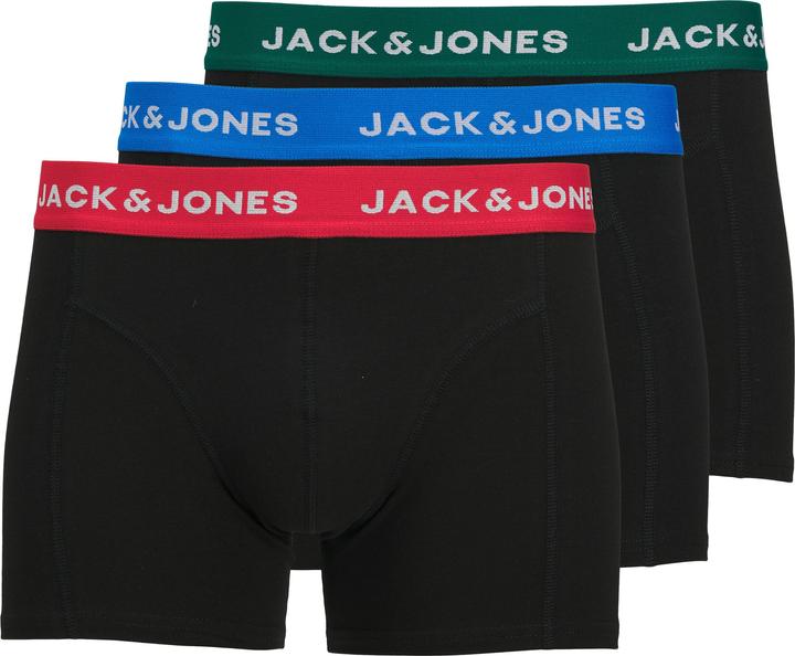 Jack & Jones 3er-pack Boxershorts Boxershorts (M, 3er Pack)