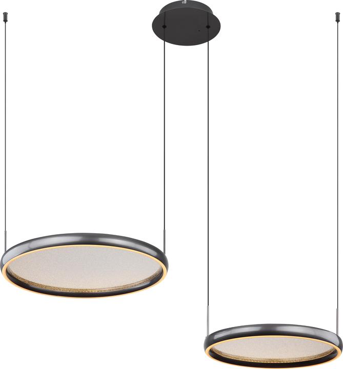 Immagine prodotto Globo Lampada a sospensione in metallo nero opaco, 1xled