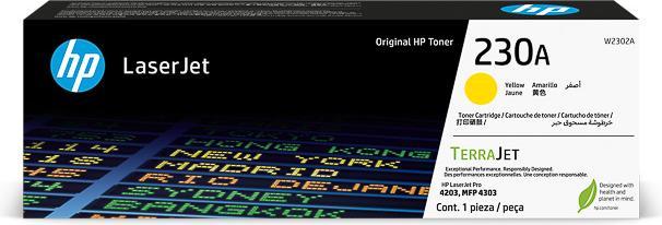 Actual product image HP 230A Yellow Original LaserJet Toner Cartridge, 1800 Seiten, Gelb, 1 Stück(e) (Y)