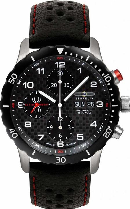 Zeppelin 7216-2 Night Cruise Automatik Chronograph 42 mm 10ATM (Sportuhr, 42 mm)