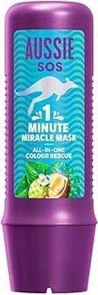 Actual product image Aussie Sos 1 Minute Miracle All In One Colour Rescue Mask - 250 Ml (250 ml)