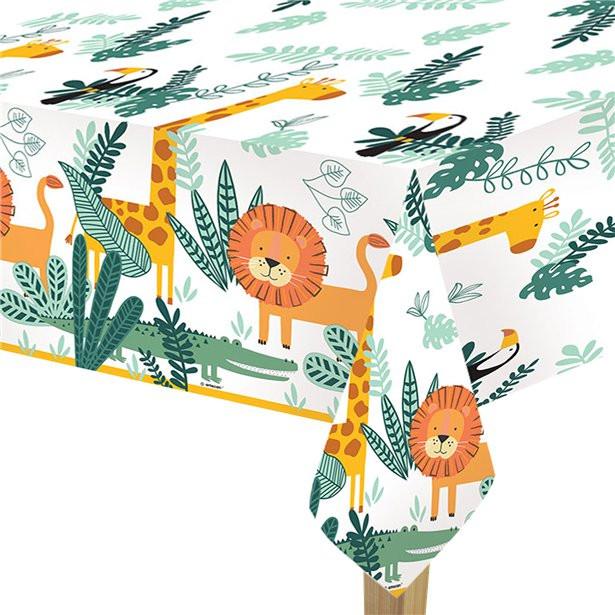 Amscan Tovaglia di carta Safari (120 x 180 cm)