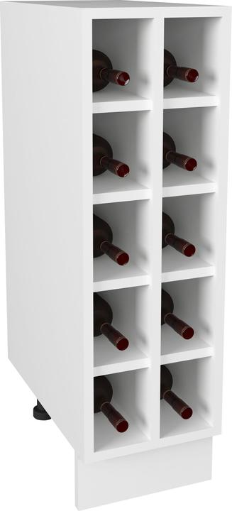 Produktbild VCM Küchenschrank Weinregal Esilo 25cm (25 x 44 x 82 cm, 10 Fl.)