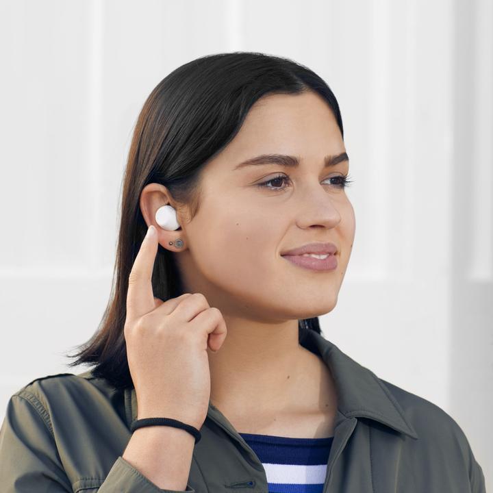 Produktbild Thomson WEAR7701W Bluetooth®-Kopfhörer, In-Ear, True Wireless, Mikrofon, Weiss (4 h, Kabellos)