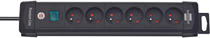 Produktbild Brennenstuhl Premium-Line Steckdosenleiste 6 Steckdosen 3 m schwarz (1951164100) (6 x, CEE 7/5, 3 m)