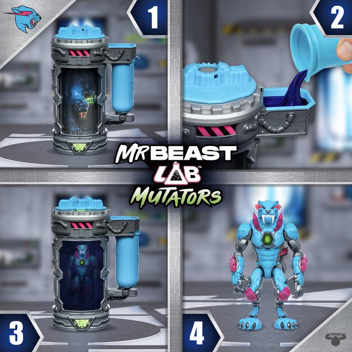 Image du produit Moose MR BEAST LAB Figurines d'action (Mutator) - ICONIC PANTHER