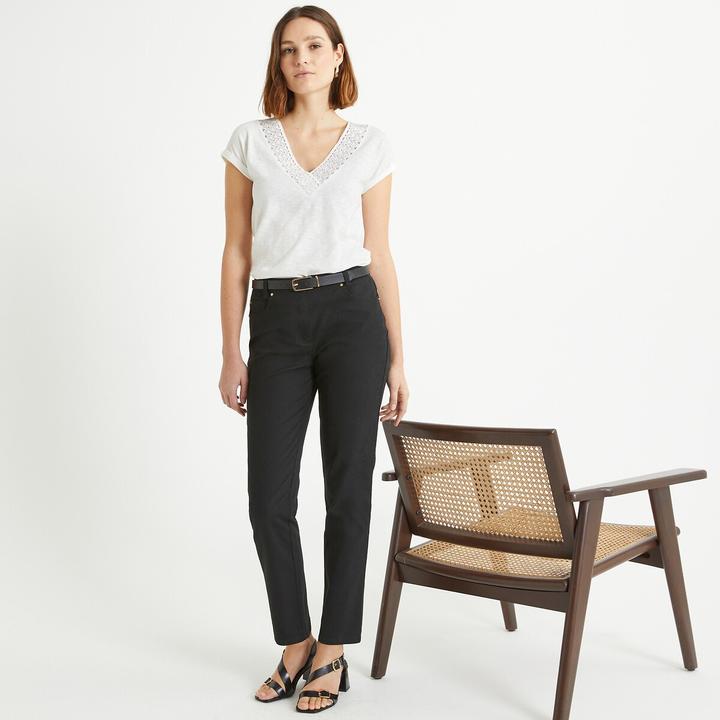 Produktbild Anne Weyburn Gerade Five-Pocket-Hose aus Baumwoll-Stretch (34)