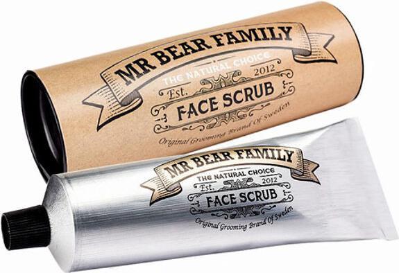 Actual product image Mr. Bear Family Face Scrub (75 ml)