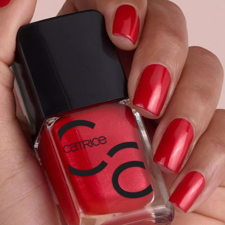 Immagine prodotto Catrice ICONAILS Gel Lacquer Smalto Unghie (166 Dillo in rosso, Smalto per unghie effetto gel)