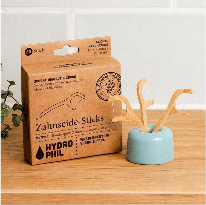 Actual product image Hydrophil Bamboo floss sticks (0.80 m)
