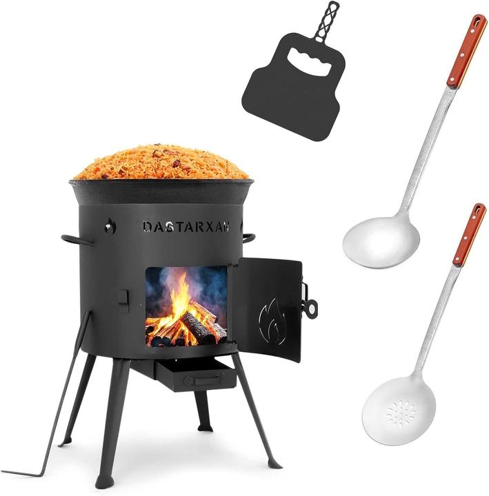 Produktbild Cheffinger Utschak Campingofen mit Kazan und Zubehör