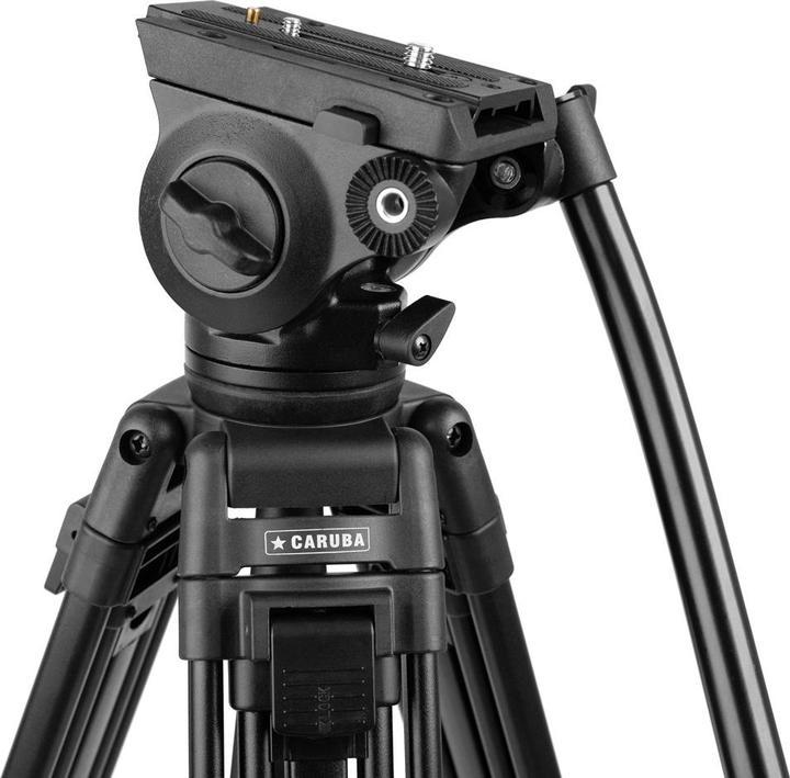 Produktbild Caruba Videostar 180 Videostatief + vloeistof gedempte kop
