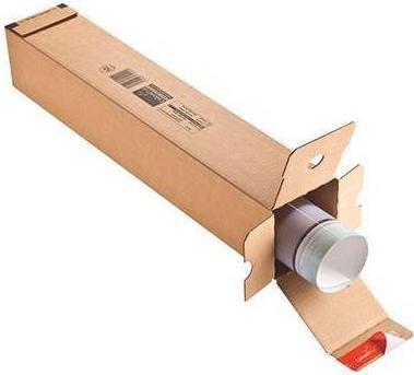 Produktbild Colompac Versandhülse 10,8x10,8x108cm braun Wellpappe (10 Stück)
