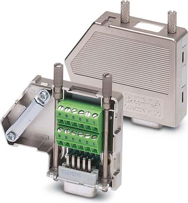 Produktbild Phoenix Contact D-SUB-Busstecker SUBCON 15 HD/F-SH