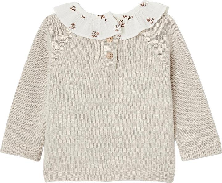 Immagine prodotto Vertbaudet Maglia per neonati con collo a fiori (56)