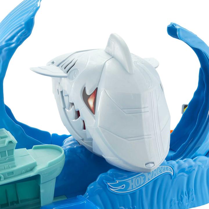 Actual product image Hot Wheels Robo Shark Frenzy Play Set
