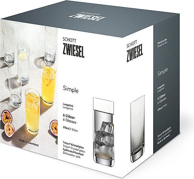 Actual product image Schott Zwiesel SCZ Longdrink glass Simple 6 (3.90 dl, 6 x, Long drink glasses)