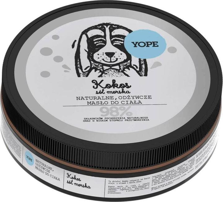 Yope Natural Nourishing Body Butter Coconut & Sea Solo 200Ml (Körpercreme, 200 ml)
