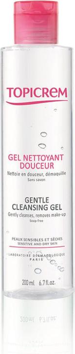 Actual product image Topicrem Gentle Cleansing Gel (200 ml)
