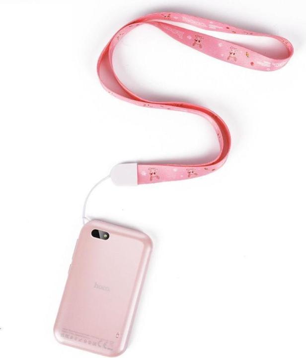 Hoco Headphone with microphone smartphone for kids 2,8" Y102 pink