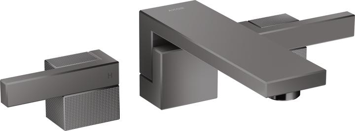 Produktbild Axor Edge 3-Loch Waschtischarmatur Unterputz, Wandmontage, Auslauf 190 mm, Push-Open Ablau