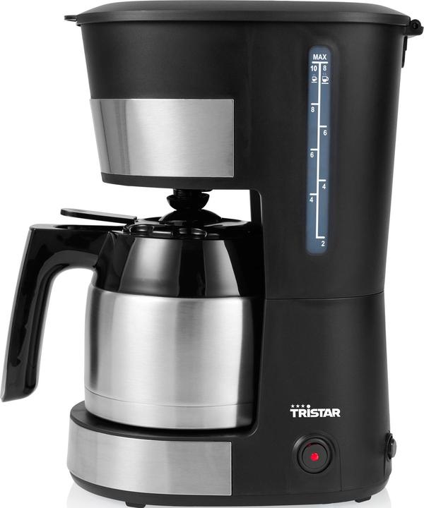 Produktbild Tristar Kaffeemaschine Schwarz Fassungsvermögen Tassen=10 Warmhaltefunktion