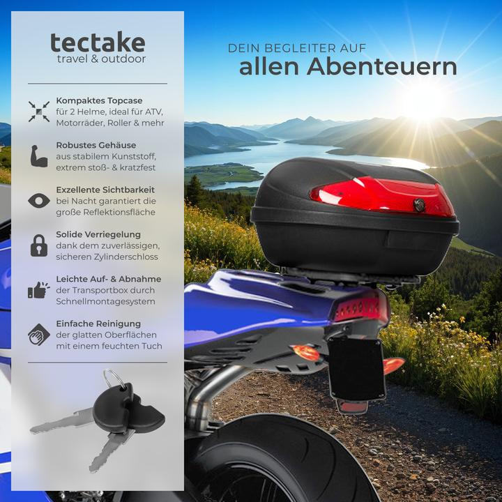 Produktbild tectake Topcase (48 l)