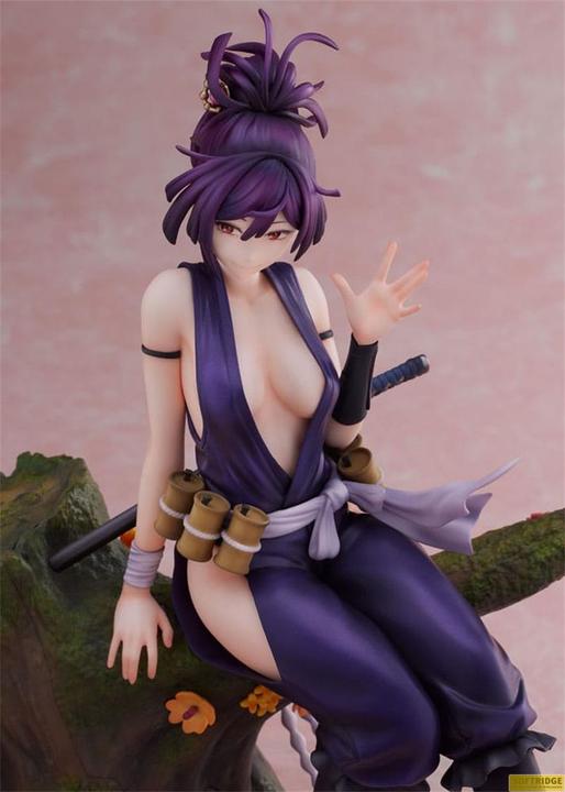 Actual product image Furyu Hell's Paradise PVC Statue 1/7 Yuzuriha 22 cm