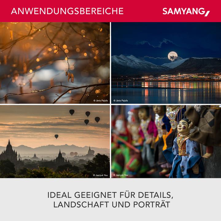 Actual product image Samyang 135mm f/2 - f/22 ED UMC - Canon EF (Canon EF, full size)