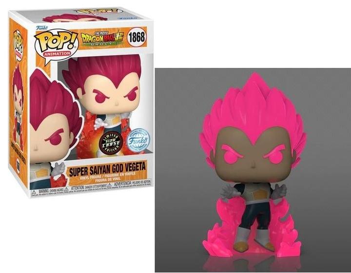 Produktbild Funko POP - Animation - Dragon Ball - 1868 - Super Saiyan God Vegeta - Special Edition Chase