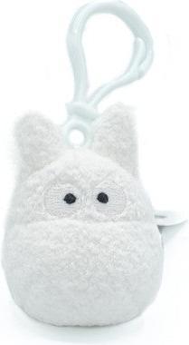 Actual product image - Porte-Clés Peluche Totoro Blanc - 8 cm (6 cm)