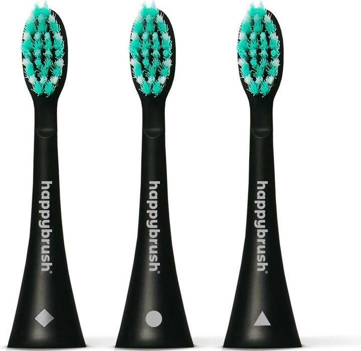 Immagine prodotto happybrush Testina per spazzolino Eco Vibe (3 x)