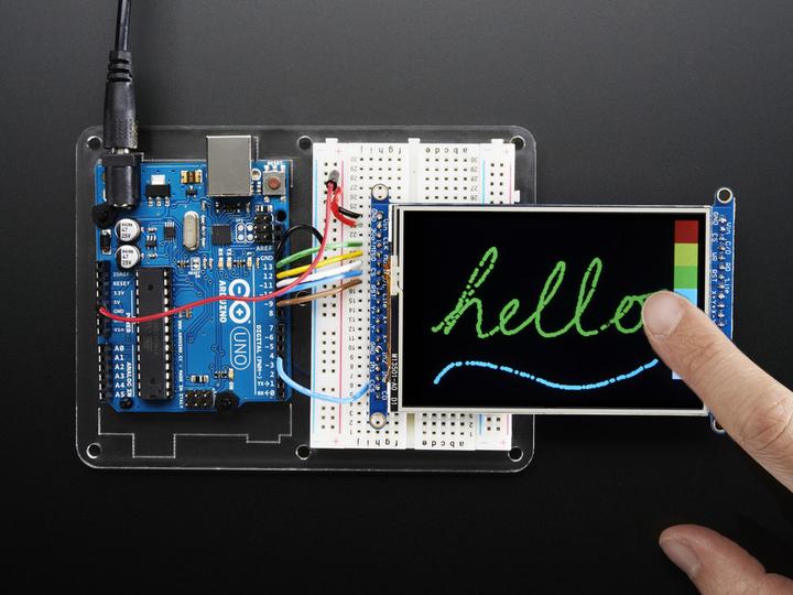 Produktbild Adafruit 3.5" TFT 320x480 Touchscreen w/MicroSD (Diverse)