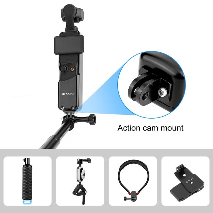 Immagine prodotto Puluz For DJI OSMO Pocket 3 Metal Protection Frame Cage Adapter Bracket (Black) (Osmo Pocket 3)