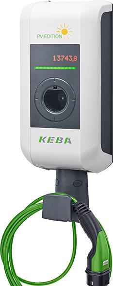 Produktbild Keba KeContact P30 PV Edition (Typ 2, 11 kW, 10 A, Typ 2)