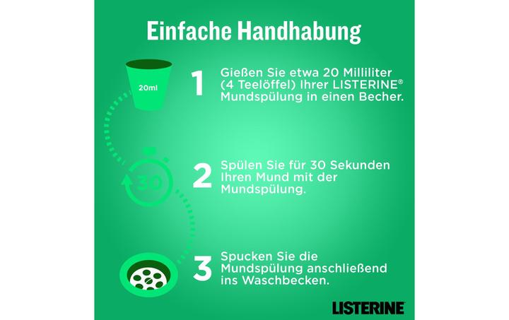 Produktbild Listerine Total Care Zahnfleischschutz (500 ml, Mundspülung)