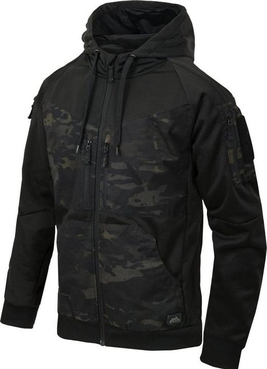 Helikon Rogue Hoodie (FullZip)® Black-Multicam - S (S)