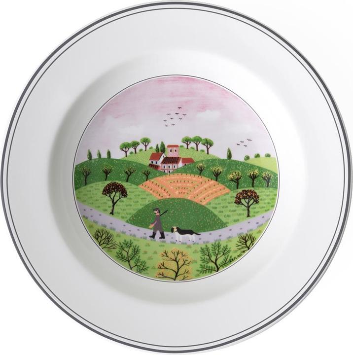 Produktbild Villeroy & Boch Suppenteller Jäger Design Naif (1 x, 21 cm)